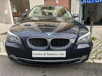 Usado BMW 520 163 HP (119 kW) 2007 Azul Sedan