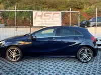 Usado Mercedes A180 AMG line 109 HP (80 kW) 2016 Azul