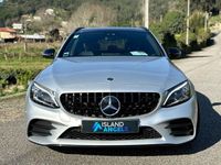 Usado Mercedes C220 AMG line 194 HP (142 kW) 2018 Cinza Carrinha
