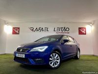 Usado Seat Leon Style 115 HP (84 kW) 2018 Azul Carrinha