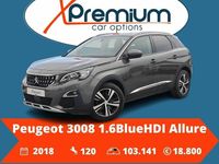 Usado Peugeot 3008 120 HP (88 kW) 2018 Cinzento SUV
