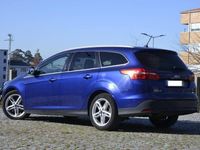 Usado Ford Focus Titanium 125 HP (91 kW) 2017 Azul Carrinha