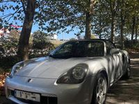 Usado Toyota MR2 141 HP (103 kW) 2000 Cinzento Cabrios