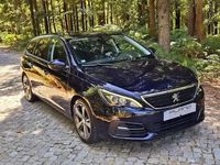 Usado Peugeot 308 SW Allure 130 HP (95 kW) 2018 Azul Carrinha