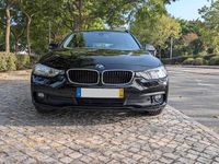 Usado BMW 316 116 HP (85 kW) 2017 Preto Carrinha