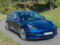 Usado Tesla Model 3 Long Range AWD 324 kW (441 HP) 2020 Azul Sedan