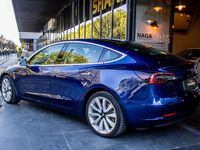 Usado Tesla Model 3 Long Range AWD 258 kW (351 HP) 2020 Azul Sedan