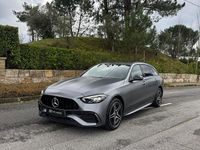 Usado Mercedes C300 AMG line 313 HP (230 kW) 2022 Cinza Carrinha