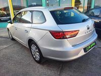 Usado Seat Leon ST Ecomotive 105 HP (77 kW) 2014 Cinzento Carrinha