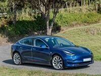 Usado Tesla Model 3 Long Range AWD 324 kW (441 HP) 2020 Azul Sedan
