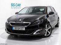 Usado Peugeot 308 Allure 130 HP (95 kW) 2015 Preto