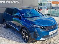 Usado Peugeot 5008 GT 130 HP (95 kW) 2021 Azul escuro SUV