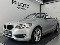 Usado BMW 218 Sport Line 136 HP (100 kW) 2016 Cinza Cabrios