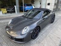 Usado Porsche 911 Carrera Cabriolet 394 HP (289 kW) 2016 Cinzento castanho Cabrios