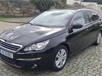 Usado Peugeot 308 Active 120 HP (88 kW) 2015 Preto Carrinha