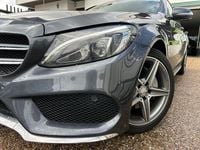 Usado Mercedes C180 AMG line 116 HP (85 kW) 2015 Cinza Sedan