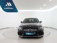Usado Mercedes C220 AMG line 136 HP (100 kW) 2015 Preto Carrinha