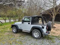 Usado Jeep Wrangler 177 HP (130 kW) 2003 Cinzento SUV