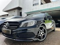 Usado Mercedes A180 AMG line 109 HP (80 kW) 2014 Preto