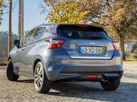 Usado Nissan Micra 101 HP (74 kW) 2019 Cinzento Citadino