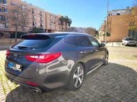 Usado Kia Optima 141 HP (103 kW) 2017 Cinzento Carrinha