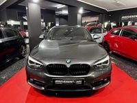 Usado BMW 116 Sport Line 116 HP (85 kW) 2018 Cinza antracite Citadino