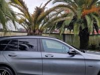 Usado Mercedes C300 AMG line 194 HP (142 kW) 2020 Cinza Carrinha