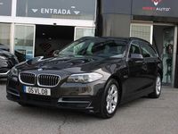 Usado BMW 518 Luxury Line 143 HP (105 kW) 2014 Cinza escuro Carrinha