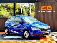 Usado Skoda Fabia Active 75 HP (55 kW) 2019 Azul Citadino