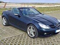 Usado Mercedes SLK200 163 HP (119 kW) 2004 Azul Cabrios