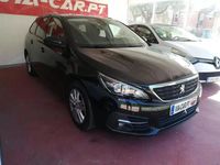 Usado Peugeot 308 SW Allure 130 HP (95 kW) 2018 Preto Carrinha