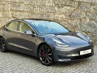 Usado Tesla Model 3 Performance 377 kW (513 HP) 2020 Cinzento Sedan