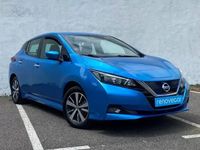 Usado Nissan Leaf Acenta 110 kW (150 HP) 2021 Azul Citadino