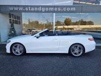 Usado Mercedes E220 AMG line 194 HP (142 kW) 2018 Branco Cabrios