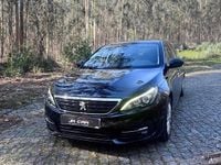 Usado Peugeot 308 SW 130 HP (95 kW) 2019 Preto Carrinha