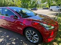 Usado Tesla Model 3 Long Range AWD 340 kW (463 HP) 2019 Vermelho Sedan