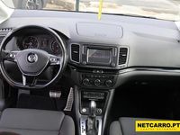 Usado VW Sharan 150 HP (110 kW) 2017 Cinzento Monovolume