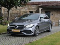 Usado Mercedes CLA200 AMG line 136 HP (100 kW) 2018 Cinza Carrinha
