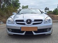 Usado Mercedes SLK200 184 HP (135 kW) 2010 Cinzento Cabrios
