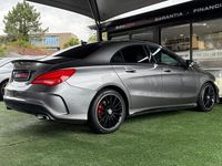 Usado Mercedes CLA200 AMG line 136 HP (100 kW) 2016 Cinza Sedan