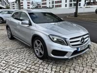 Usado Mercedes GLA180 AMG line 109 HP (80 kW) 2017 Cinza prata SUV