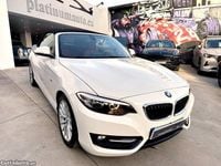 Usado BMW 218 Sport Line 136 HP (100 kW) 2016 Branco Cabrios