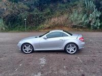 Usado Mercedes SLK200 163 HP (119 kW) 2005 Cinzento Cabrios