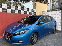 Usado Nissan Leaf N-Connecta 110 kW (150 HP) 2021 Azul escuro Citadino
