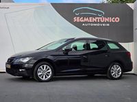 Usado Seat Leon ST 115 HP (84 kW) 2019 Preto Carrinha