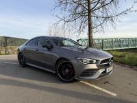 Usado Mercedes CLA200 AMG line 150 HP (110 kW) 2020 Cinza Sedan