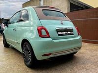 Usado Fiat 500C Collezione 69 HP (50 kW) 2015 Verde Cabrios