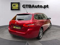 Usado Peugeot 308 Allure 130 HP (95 kW) 2019 Vermelho Carrinha
