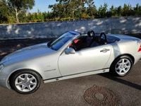 Usado Mercedes SLK200 192 HP (141 kW) 1998 Cinzento Cabrios