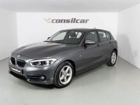 Usado BMW 116 Sport Line 116 HP (85 kW) 2018 Cinza Citadino